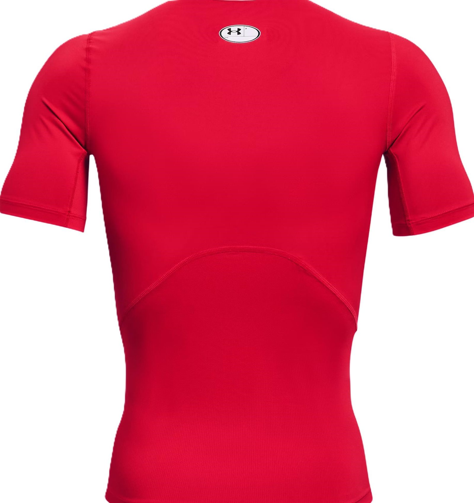 Under Armour HeatGear herr kompressionströja, röd/vit