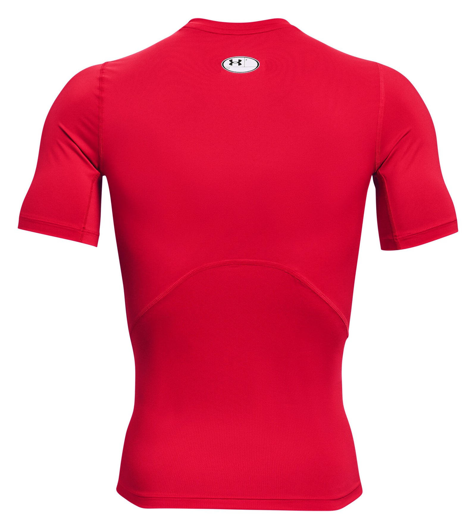 Under Armour HeatGear herr kompressionströja, röd/vit