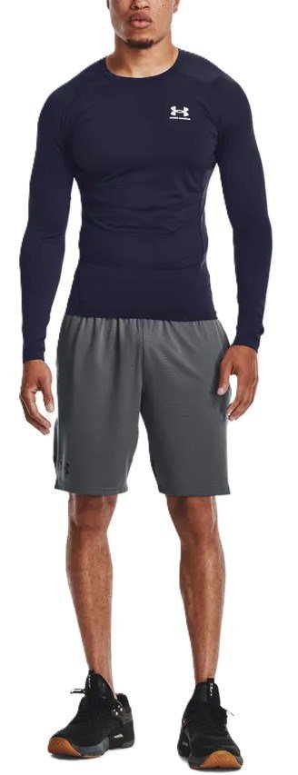 Under Armour HeatGear herr kompressionsöverdel med lång ärm, midnight navy