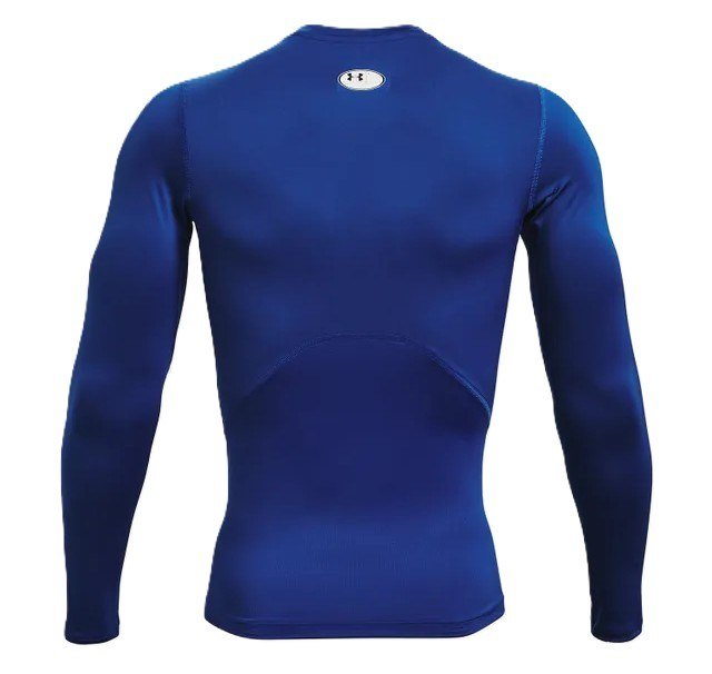 Under Armour HeatGear herr kompressionsöverdel med lång ärm, royal