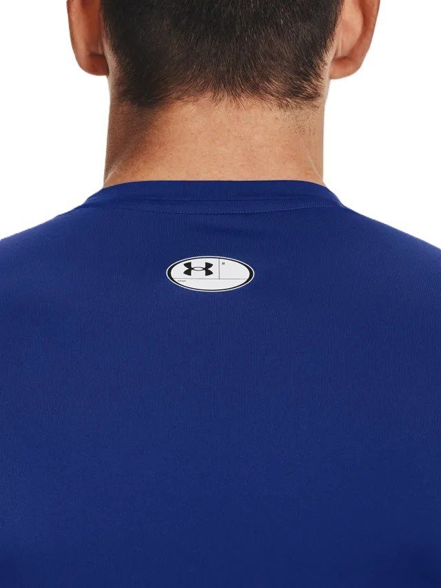 Under Armour HeatGear herr kompressionsöverdel med lång ärm, royal