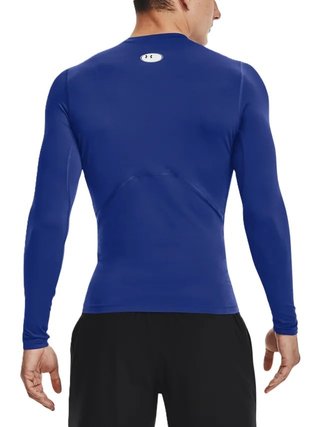 Under Armour HeatGear herr kompressionsöverdel med lång ärm, royal