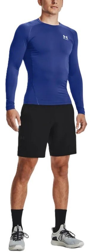 Under Armour HeatGear herr kompressionsöverdel med lång ärm, royal