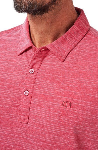 Travis Mathew The Heater herr polo, heather scooter