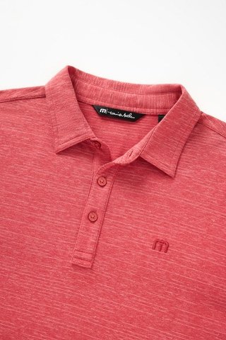 Travis Mathew The Heater herr polo, heather scooter