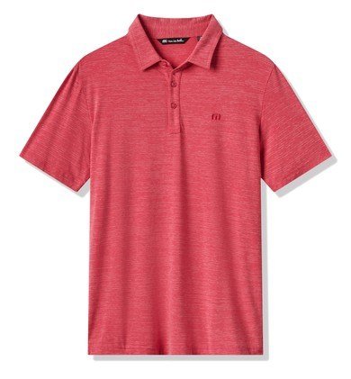 Travis Mathew The Heater herr polo, heather scooter