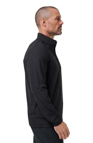 Travis Mathew Wanderlust quarter zip herr jacka, svart