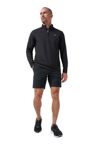 Travis Mathew Wanderlust quarter zip herr jacka, svart