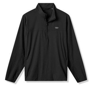 Travis Mathew Wanderlust quarter zip herr jacka, svart