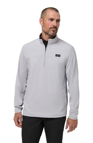 Travis Mathew Wanderlust quarter zip herr jacka, micro chip