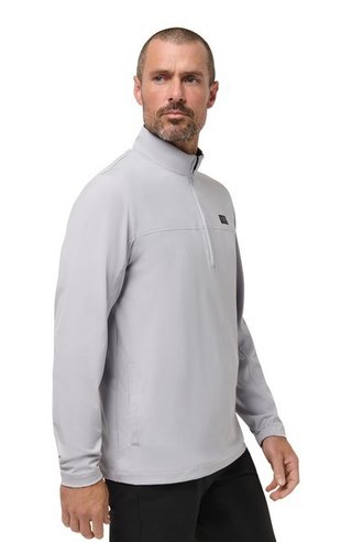Travis Mathew Wanderlust quarter zip herr jacka, micro chip