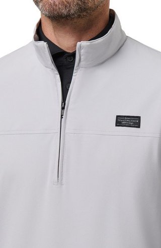 Travis Mathew Wanderlust quarter zip herr jacka, micro chip