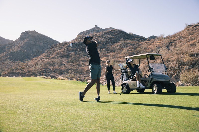 Travis Mathew Wanderlust herr shorts, balsam green