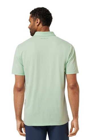 Travis Mathew River Boat herr polo, aqua foam