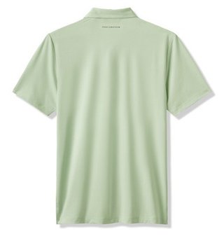 Travis Mathew River Boat herr polo, aqua foam