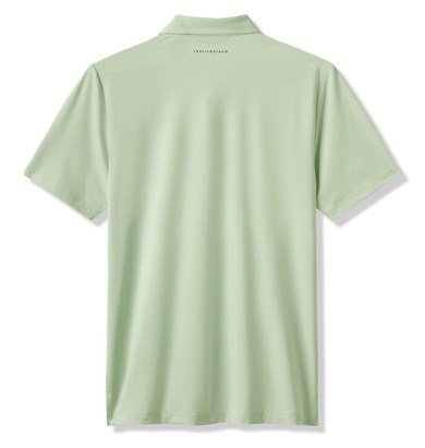 Travis Mathew River Boat herr polo, aqua foam
