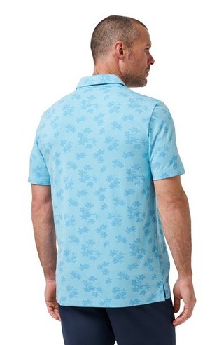 Travis Mathew Port Day herr polo, air blue