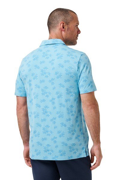 Travis Mathew Port Day herr polo, air blue