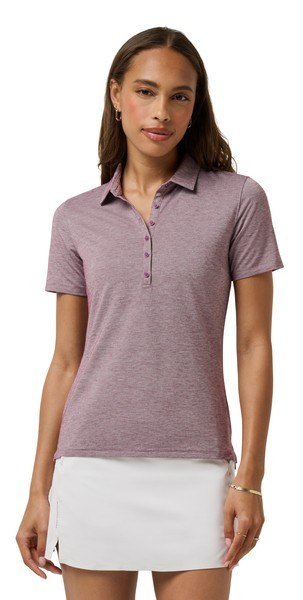 Travis Mathew Featherweight Active dampolo, heather damson