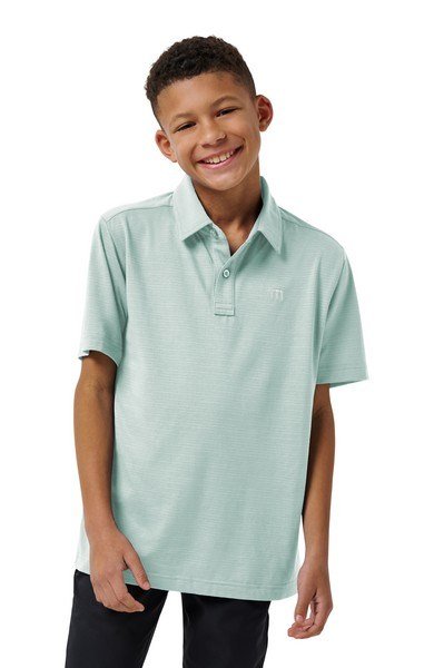 Travis Mathew The Heater junior polotröja, eggshell blue