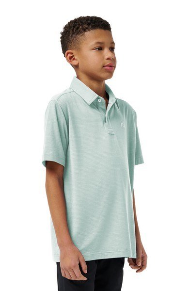 Travis Mathew The Heater junior polotröja, eggshell blue