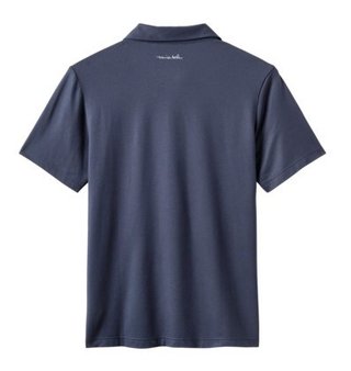 Travis Mathew Featherweight Performance herr polo, total eclipse