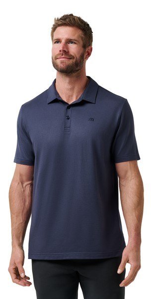 Travis Mathew Featherweight Performance herr polo, total eclipse