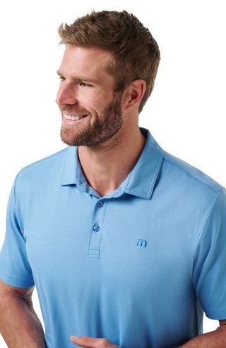 Travis Mathew Featherweight Performance herr polo, pacific coast