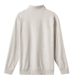 Travis Mathew Cloud herr tröja 1/4 zip, heather grey