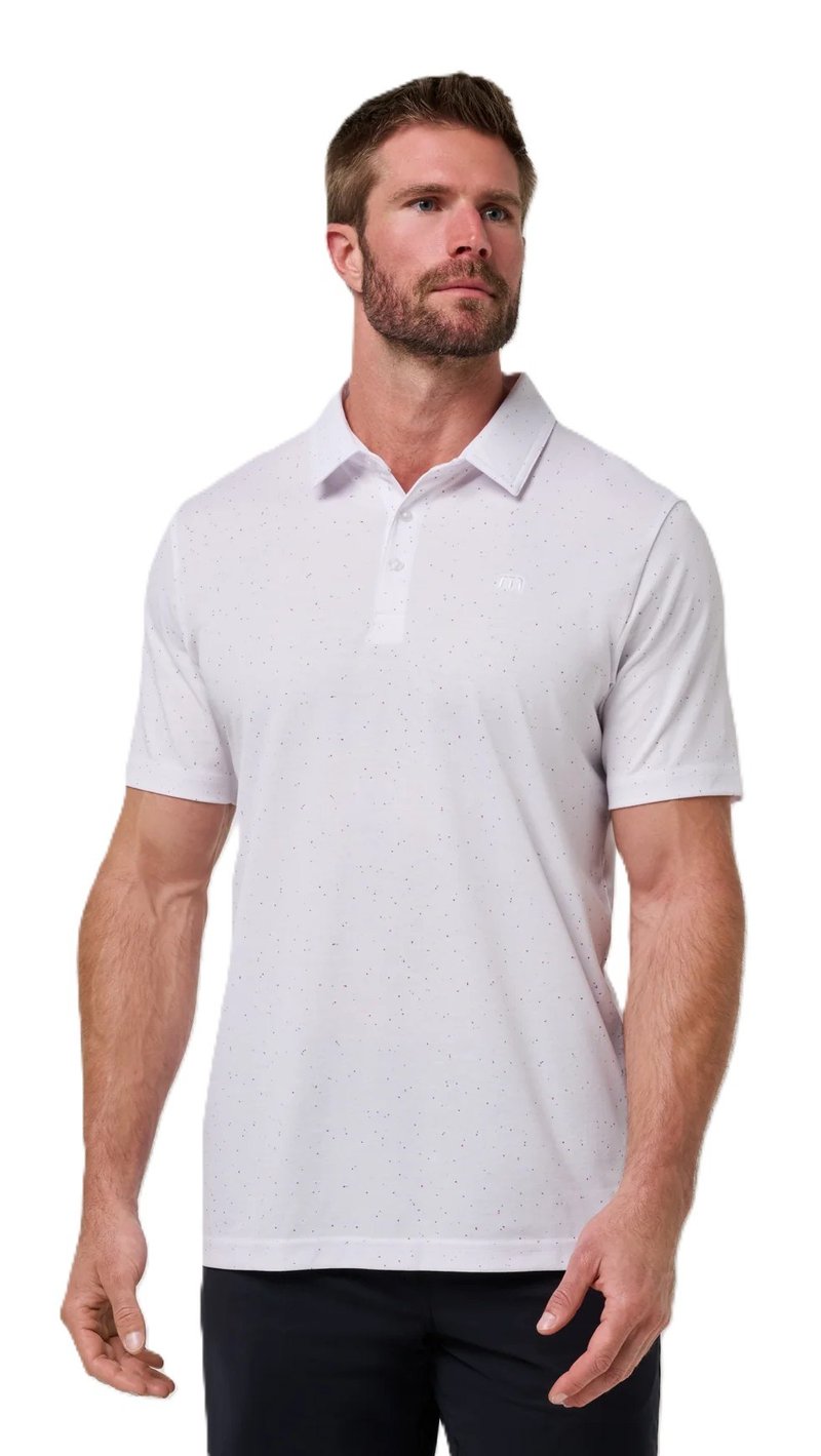 Travis Mathew Special Trip herr polo, vit