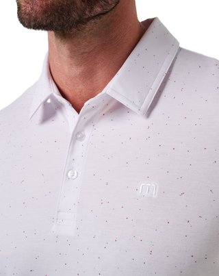 Travis Mathew Special Trip herr polo, vit