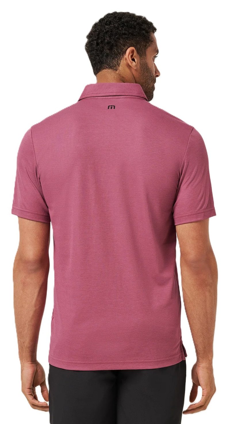 Travis Mathew Bungee Jump herr polo, damson