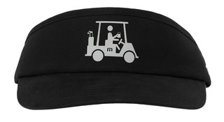 Travis Mathew Mapes herr visor, svart
