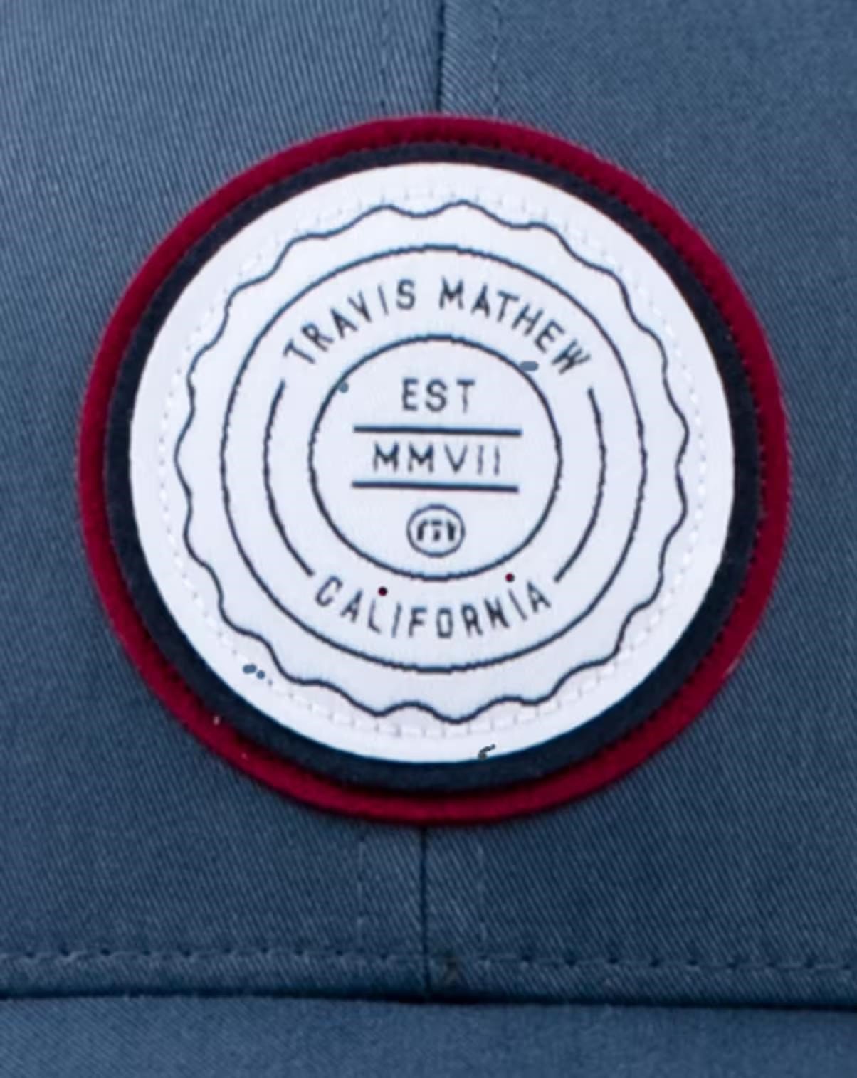 Travis Mathew The Patch junior keps, mörkblå
