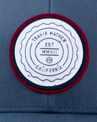 Travis Mathew The Patch junior keps, mörkblå