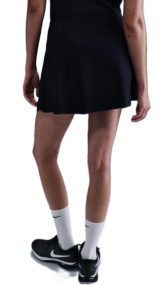 Nike Dri-Fit Tour damgolfkjol, svart/vit