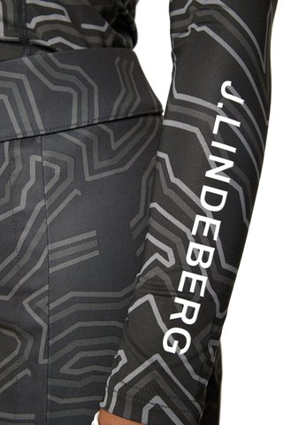 J.Lindeberg Ella Print Compression dam T-shirt, asphalt
