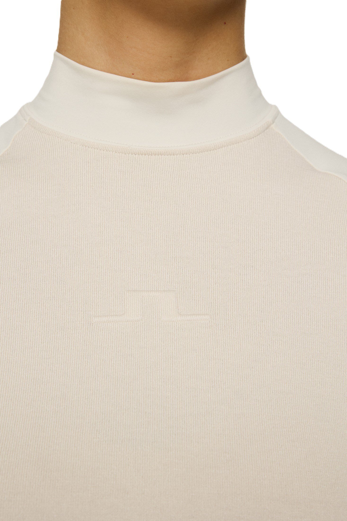 J.Lindeberg Darla Hybrid Knit damtröja, moonbeam