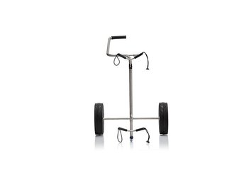 JuCad Titan manuell 2-hjulig trolley + bärbag JTT, titanium