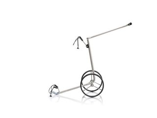 JuCad Titan manuell 2-hjulig trolley + bärbag JTT, titanium