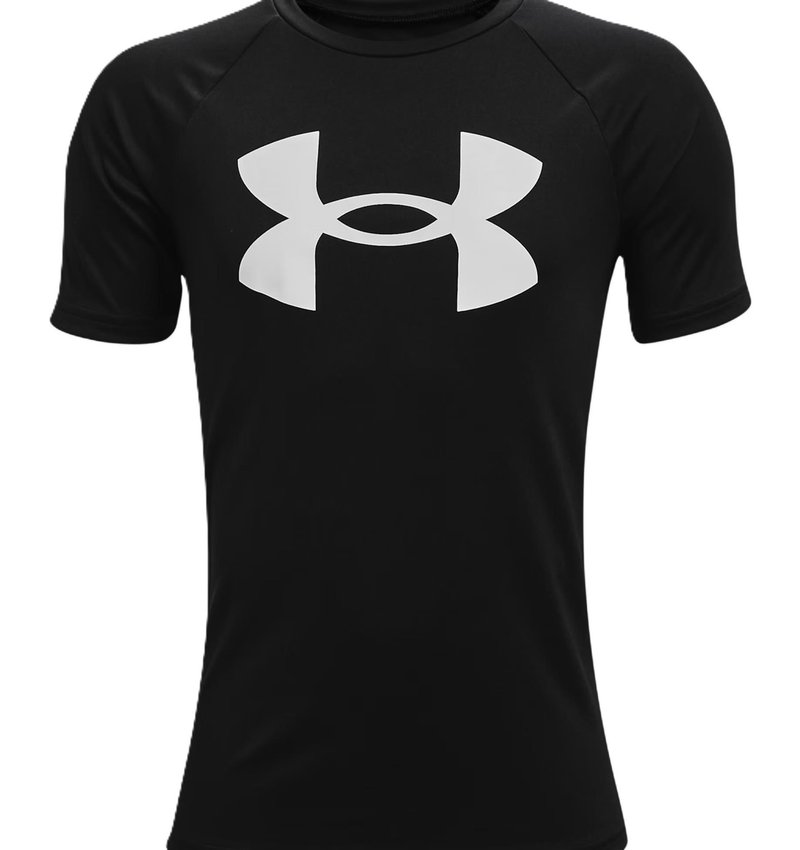 Under Armour Tech Big Logo junior t-shirt, svart