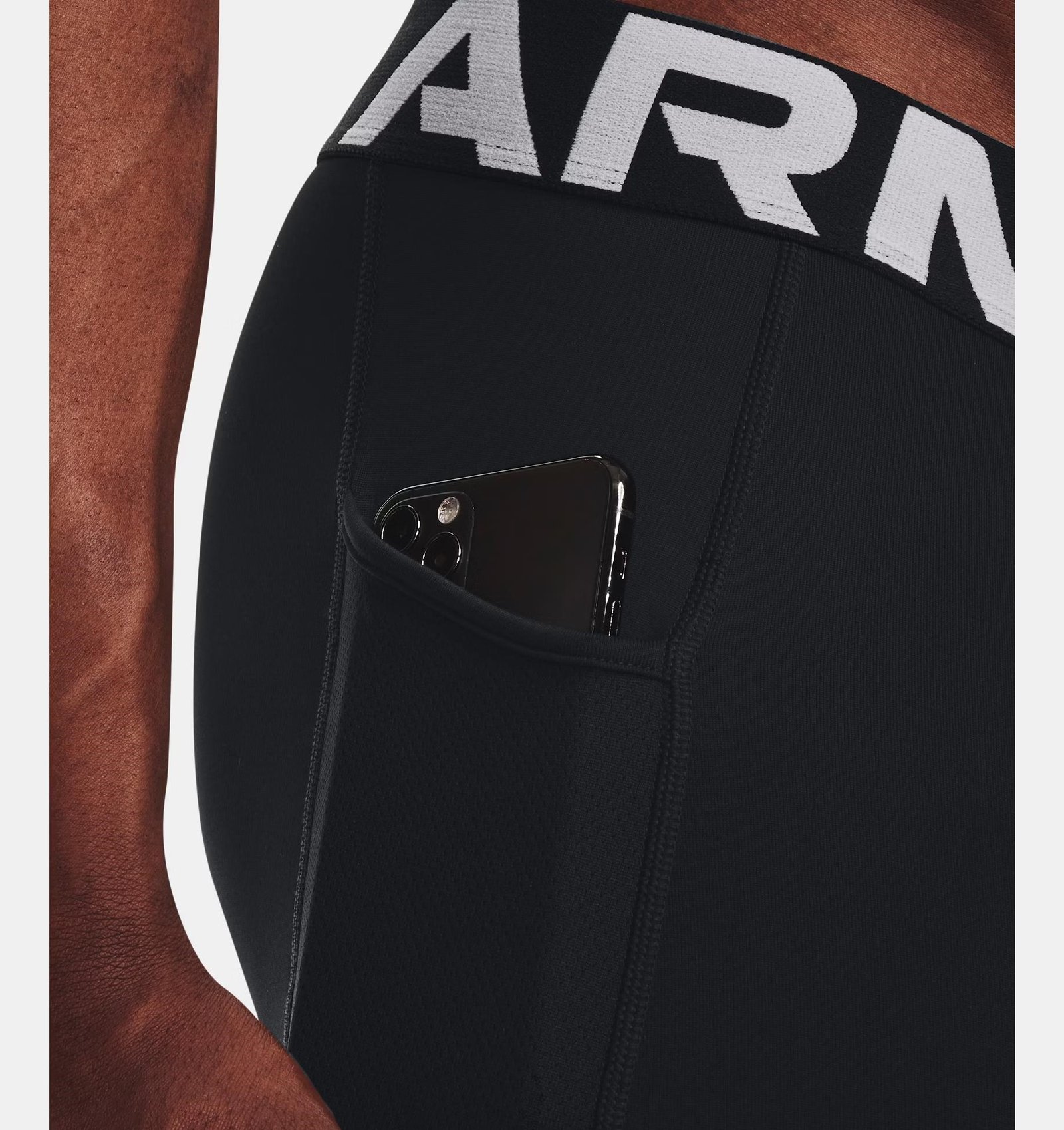 Under Armour ColdGear herr kompressionstights, svarta