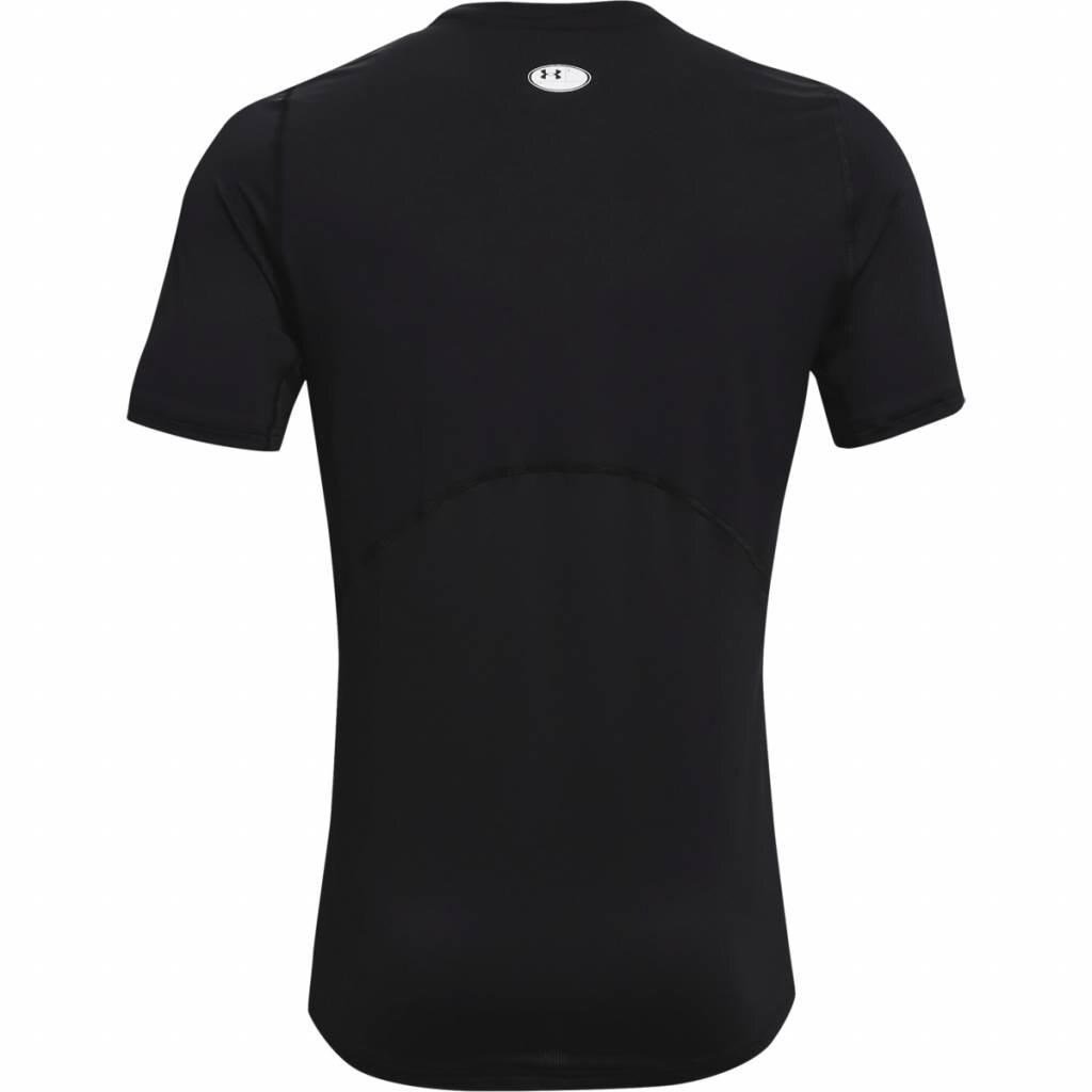 Under Armour HeatGear Fitted S herr t-shirt, svart