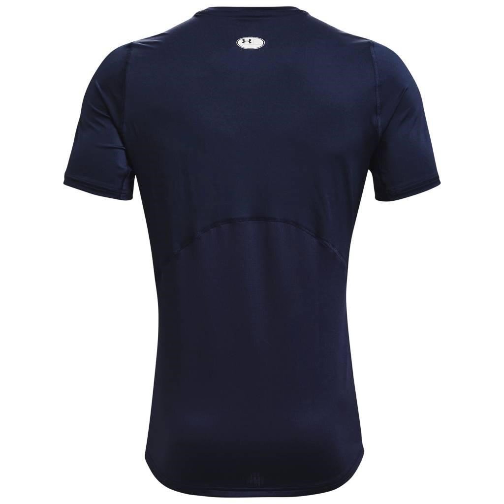Under Armour HG Fitted SS herr t-shirt, midnight navy