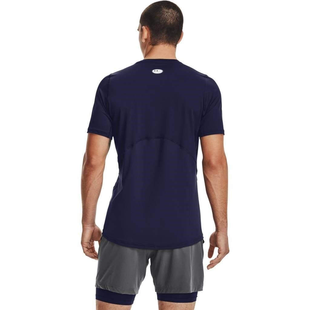 Under Armour HG Fitted SS herr t-shirt, midnight navy