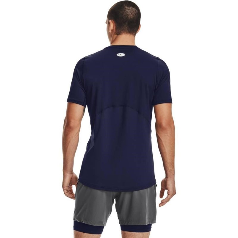 Under Armour HG Fitted SS herr t-shirt, midnight navy