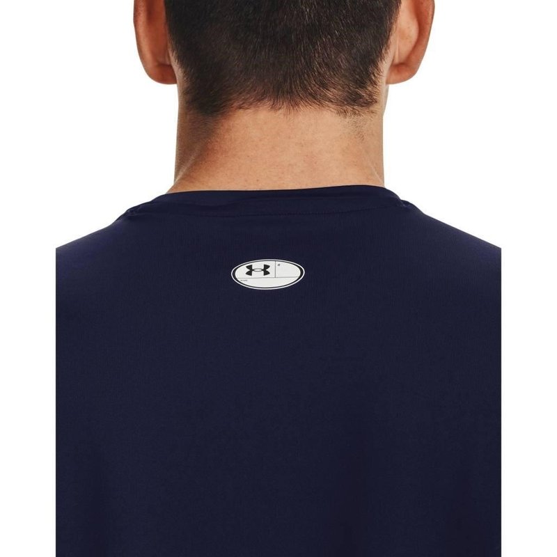Under Armour HG Fitted SS herr t-shirt, midnight navy
