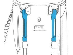 PING Hoofer 231 stand bag, national graffiti
