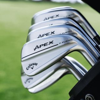 Callaway Apex Ti Fusion Plated herr järn, grafit