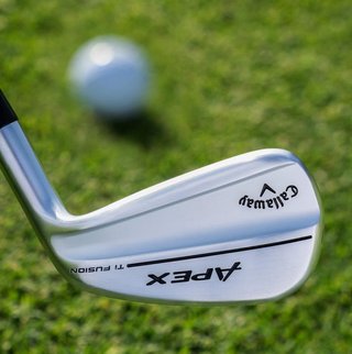 Callaway Apex Ti Fusion Plated herr järn, grafit